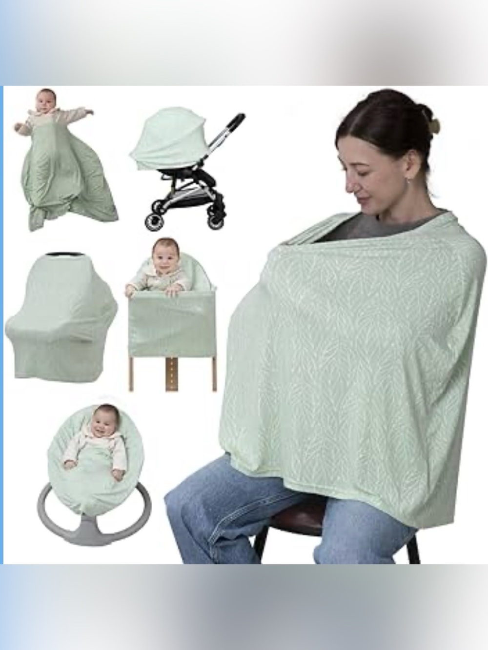 Nursing Cover for Breastfeeding – Soft & Breathable Baby Essentials